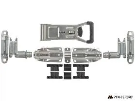 Запор штанговый Ø27 Zn ручка Push Light