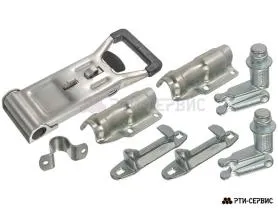Запор штанговый Ø27 Zn ручка Push Light