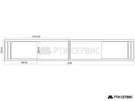 Брызговик прицепа 1140х375х5 мм (компл. 2 шт) Kögel