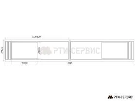 Брызговик прицепа 1140х375х5 мм (компл. 2 шт) Schmitz Cargobull