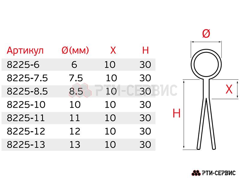 Кедер для тента d-6 мм - фото 1