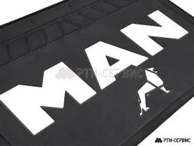 Брызговик 580х360 мм MAN (лого)