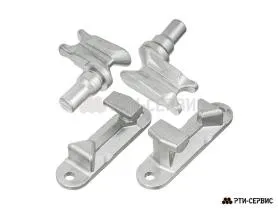 Запор штанговый Ø27 Zn ручка Push
