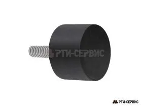 Резинометаллический буфер (аналог K0571.04003055 KIPP) D-40, H-30 с наружной резьбой M8 Резинометаллический буфер (аналог K0571.04003055 KIPP) D-40, H-30 с наружной резьбой M8