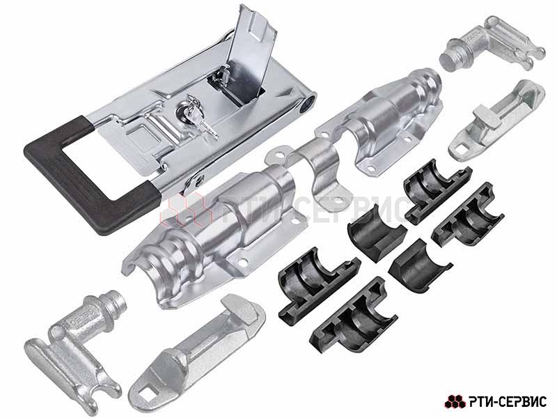 Запор штанговый Ø27 Zn ручка Push TRAK - фото 1