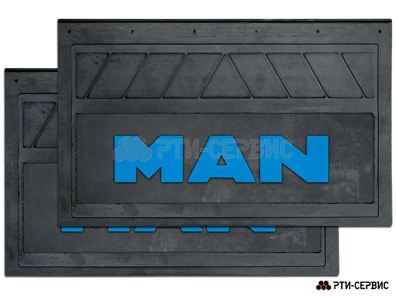Брызговик 580х360 мм MAN (синий)